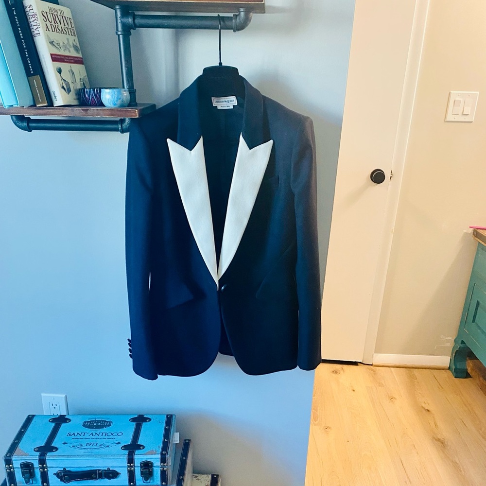 SOLD-Alexander McQueen Wool Jacket